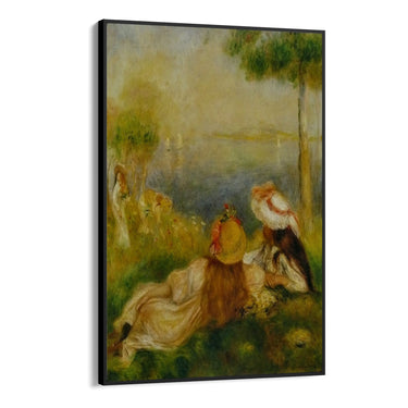 Quadro Stampa su Tela Ragazze al mare, Pierre Auguste Renoir - CupidoDesign