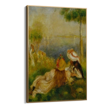 Quadro Stampa su Tela Ragazze al mare, Pierre Auguste Renoir - CupidoDesign