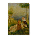 Quadro Stampa su Tela Ragazze al mare, Pierre Auguste Renoir - CupidoDesign