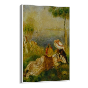 Quadro Stampa su Tela Ragazze al mare, Pierre Auguste Renoir - CupidoDesign