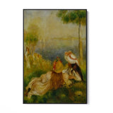 Quadro Stampa su Tela Ragazze al mare, Pierre Auguste Renoir - CupidoDesign