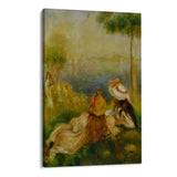 Quadro Stampa su Tela Ragazze al mare, Pierre Auguste Renoir - CupidoDesign