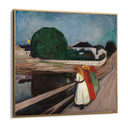Quadro Stampa su Tela Ragazze sul Ponte, Edvard Munch - CupidoDesign