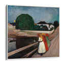 Quadro Stampa su Tela Ragazze sul Ponte, Edvard Munch - CupidoDesign