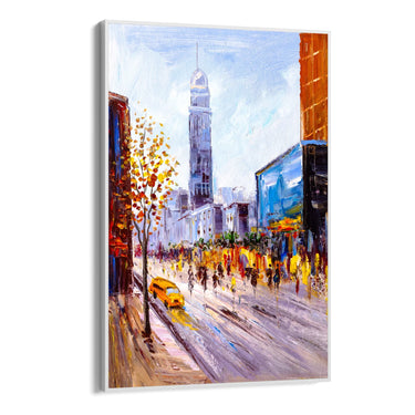 Quadro Stampa su Tela Raggi d'Ottobre - CupidoDesign