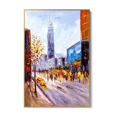 Quadro Stampa su Tela Raggi d'Ottobre - CupidoDesign