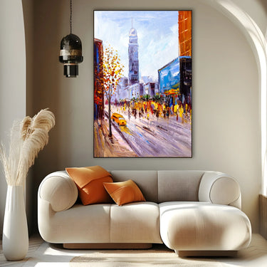 Quadro Stampa su Tela Raggi d'Ottobre - CupidoDesign