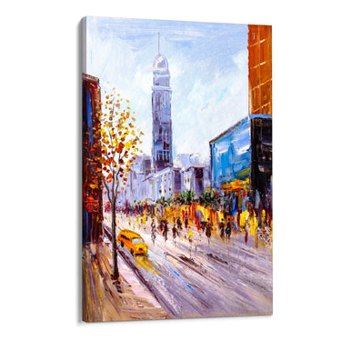 Quadro Stampa su Tela Raggi d'Ottobre - CupidoDesign