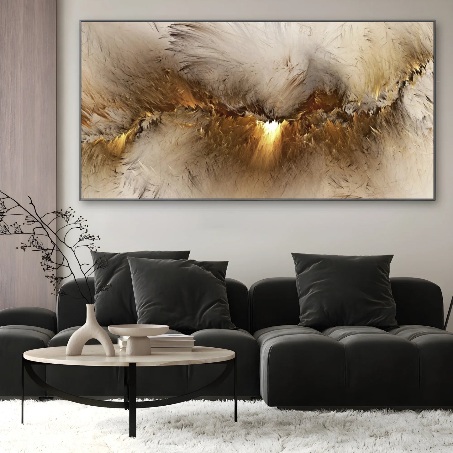 Quadro Stampa su Tela Raggio di Luce - CupidoDesign