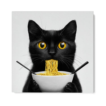 Quadro Stampa su Tela Ramen e mistero - CupidoDesign