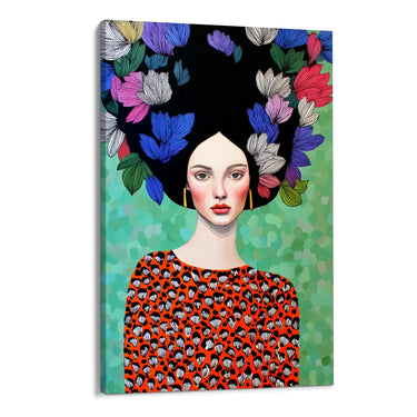 Quadro Stampa su Tela Rapsodia a Rombi - CupidoDesign