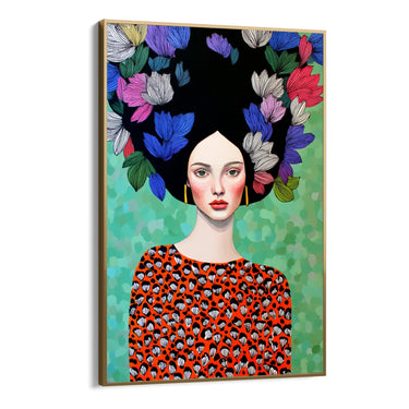 Quadro Stampa su Tela Rapsodia a Rombi - CupidoDesign