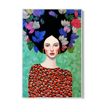 Quadro Stampa su Tela Rapsodia a Rombi - CupidoDesign