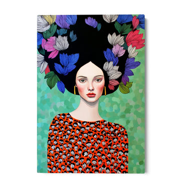 Quadro Stampa su Tela Rapsodia a Rombi - CupidoDesign
