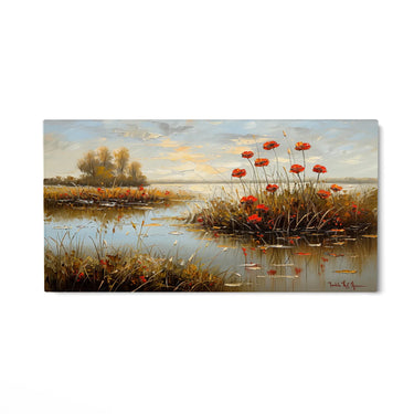 Quadro Stampa su Tela Rapsodia dei Petali - CupidoDesign