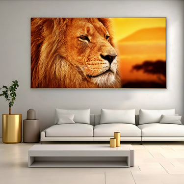 Quadro Stampa su Tela Re del Crepuscolo - CupidoDesign