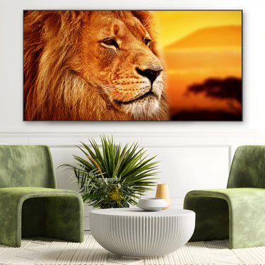 Quadro Stampa su Tela Re del Crepuscolo - CupidoDesign