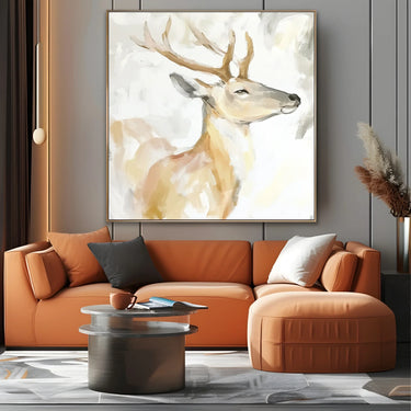 Quadro Stampa su Tela Re delle Foreste - CupidoDesign
