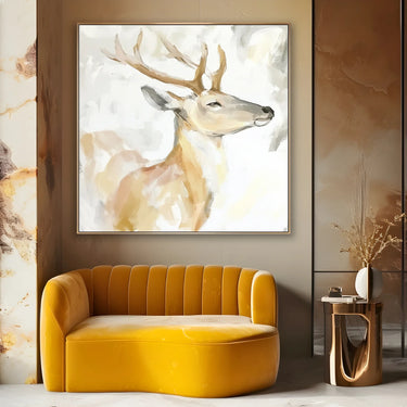 Quadro Stampa su Tela Re delle Foreste - CupidoDesign
