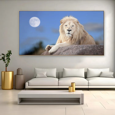 Quadro Stampa su Tela Re di Ghiaccio - CupidoDesign