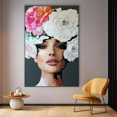 Quadro Stampa su Tela Regale Bloom - CupidoDesign