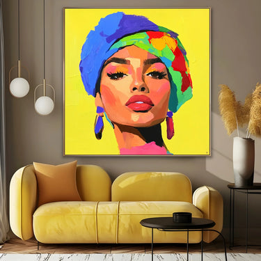 Quadro Stampa su Tela Regina Pop - CupidoDesign