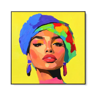 Quadro Stampa su Tela Regina Pop - CupidoDesign