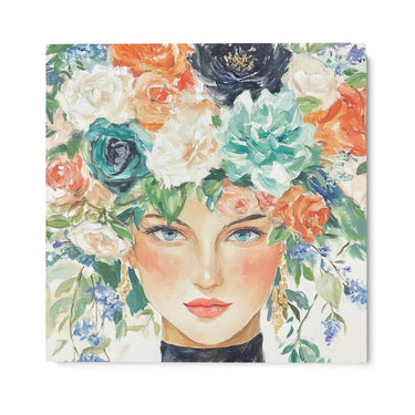 Quadro Stampa su Tela Regina dei Fiori - CupidoDesign