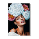 Quadro Stampa su Tela Regina Floreale - CupidoDesign