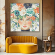 Quadro Stampa su Tela Regina dei Fiori - CupidoDesign