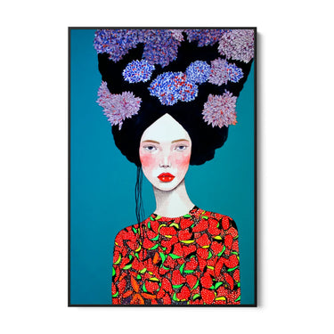 Quadro Stampa su Tela Regina delle Trame - CupidoDesign