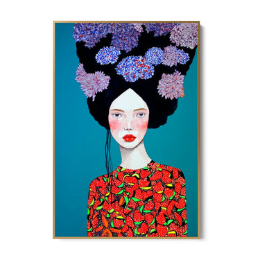 Quadro Stampa su Tela Regina delle Trame - CupidoDesign