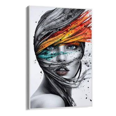 Quadro Stampa su Tela Regina di Fiori - CupidoDesign