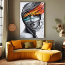 Quadro Stampa su Tela Regina di Fiori - CupidoDesign