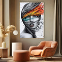Quadro Stampa su Tela Regina di Fiori - CupidoDesign
