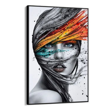 Quadro Stampa su Tela Regina di Fiori - CupidoDesign