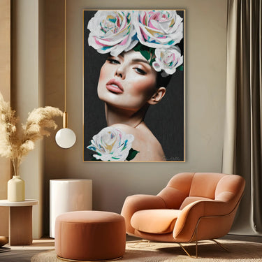 Quadro Stampa su Tela Regina di petali - CupidoDesign
