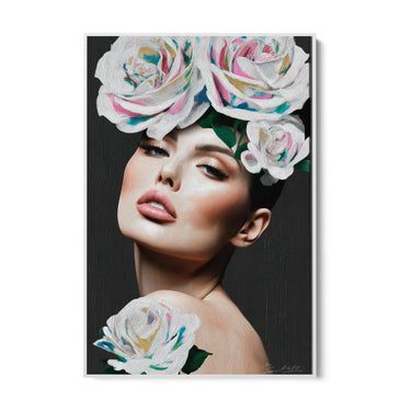 Quadro Stampa su Tela Regina di petali - CupidoDesign