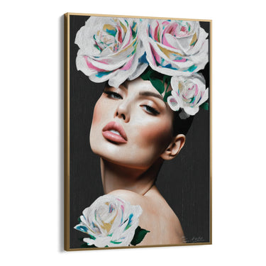 Quadro Stampa su Tela Regina di petali - CupidoDesign