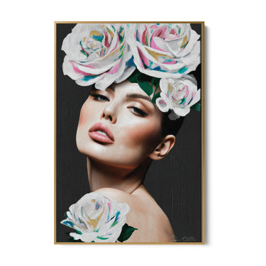 Quadro Stampa su Tela Regina di petali - CupidoDesign