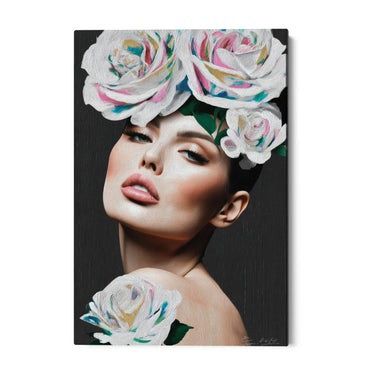 Quadro Stampa su Tela Regina di petali - CupidoDesign