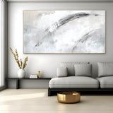 Quadro Stampa su Tela Respiro Bianco - CupidoDesign