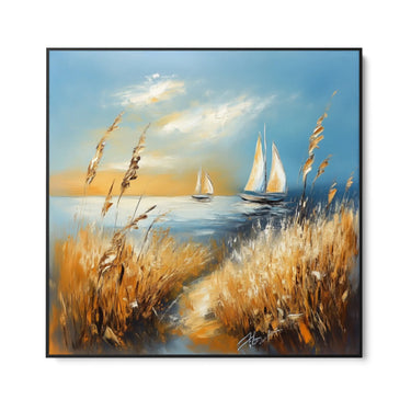 Quadro Stampa su Tela Respiro Dorato - CupidoDesign
