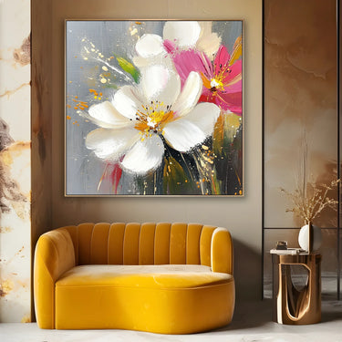 Quadro Stampa su Tela Respiro Fiorito - CupidoDesign