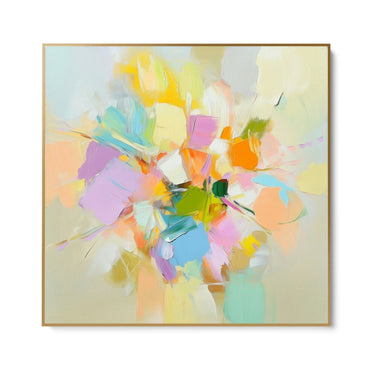 Quadro Stampa su Tela Respiro Pastello - CupidoDesign