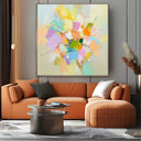 Quadro Stampa su Tela Respiro Pastello - CupidoDesign