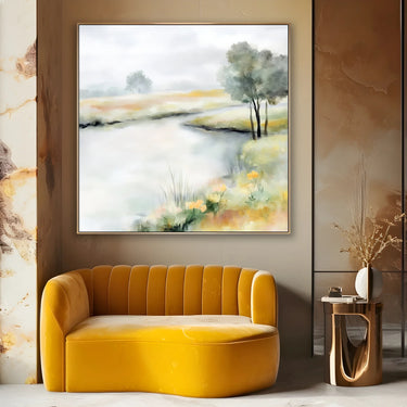 Quadro Stampa su Tela Respiro di Neve - CupidoDesign