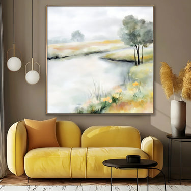 Quadro Stampa su Tela Respiro di Neve - CupidoDesign