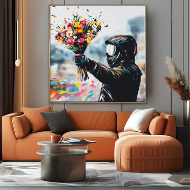 Quadro Stampa su Tela Ribellione della speranza - CupidoDesign