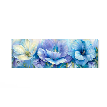Quadro Stampa su Tela Riflessi Azzurri - CupidoDesign